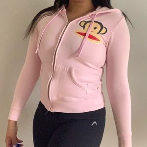 PAUL FRANK PINK HOODIE